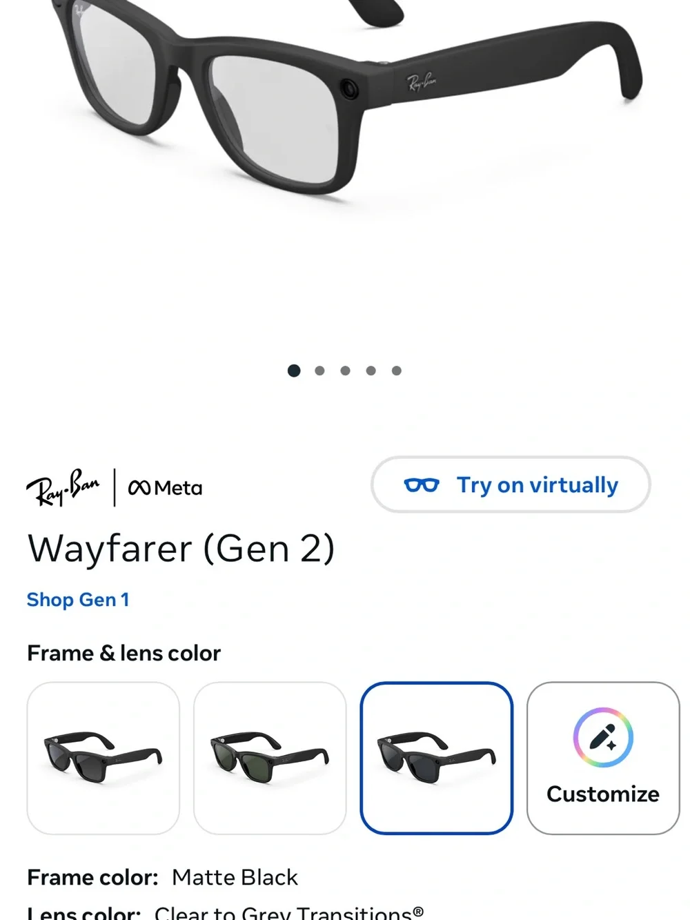 Ray-Ban Black Wayfarer Sunglasses with Brown Leather Case